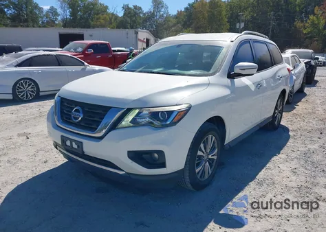 2019 Nissan Pathfinder Sv z USA, uszkodzony, nr VIN 5N1DR2MN3KC579698